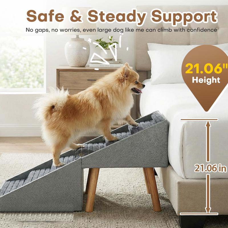 Foldable 2-in-1 Dog Ramp for Easy Storage & Use – Toyvora